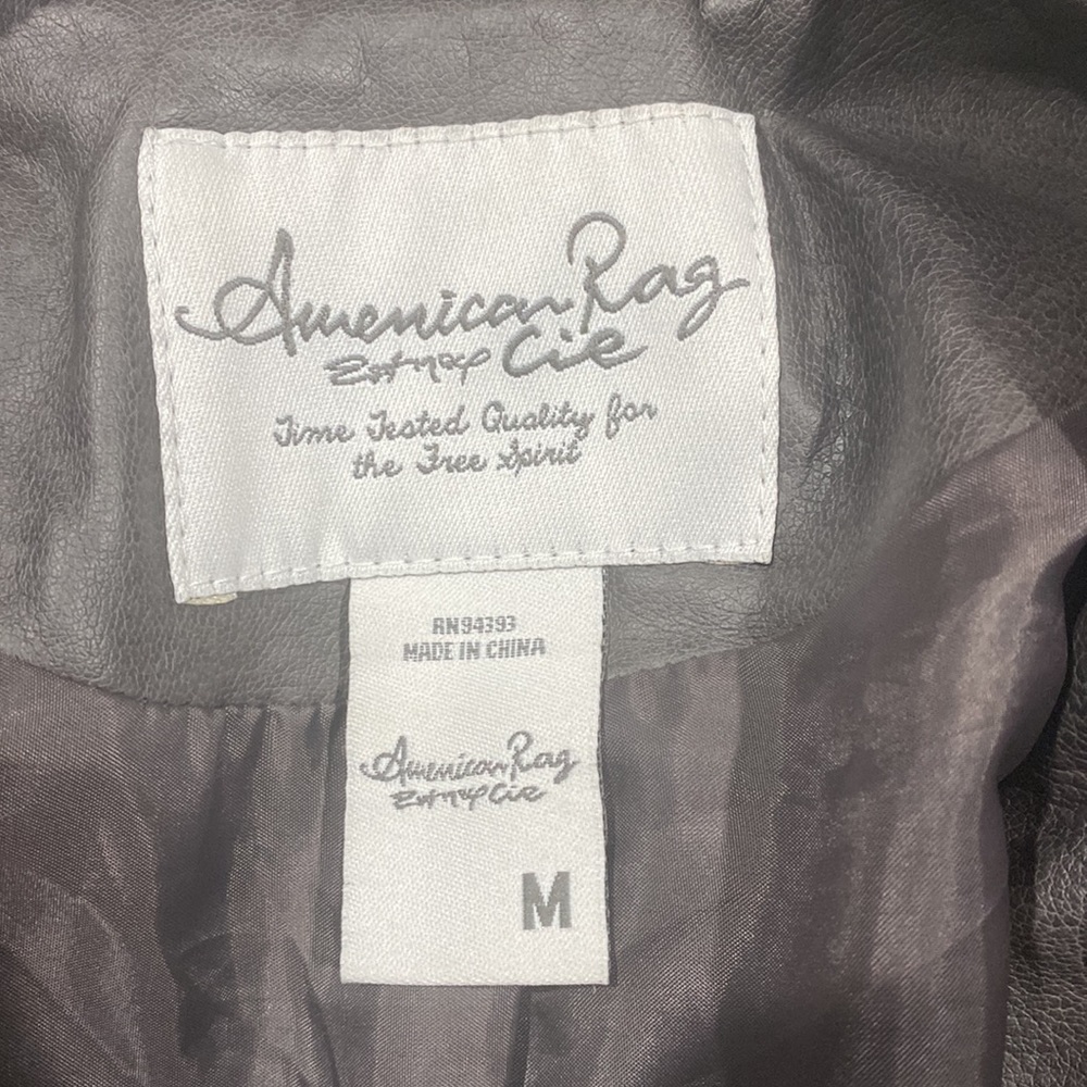American Rag leather jacket - Picture 5 of 5
